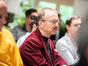 Köő Artúr Nagy-Románia a tankönyvekben könyvének bemutatója - NITK-6